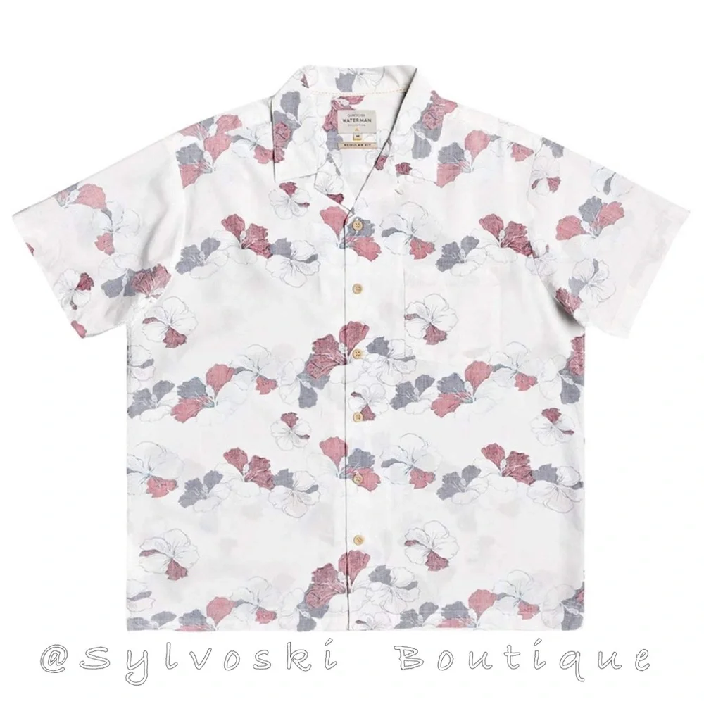 🌴 Quiksilver Men's Lei Around Woven NWT - Picture 6 of 7